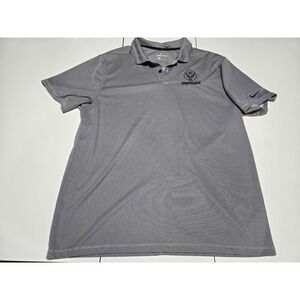 Nike Dri Fit Jägermeister Polo Shirt Men's‎ XL Gray Golf Casual